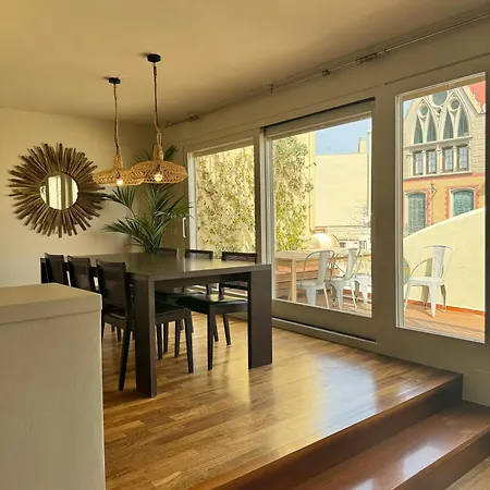 Modernist Gem Penthouse Apartment Barcelona